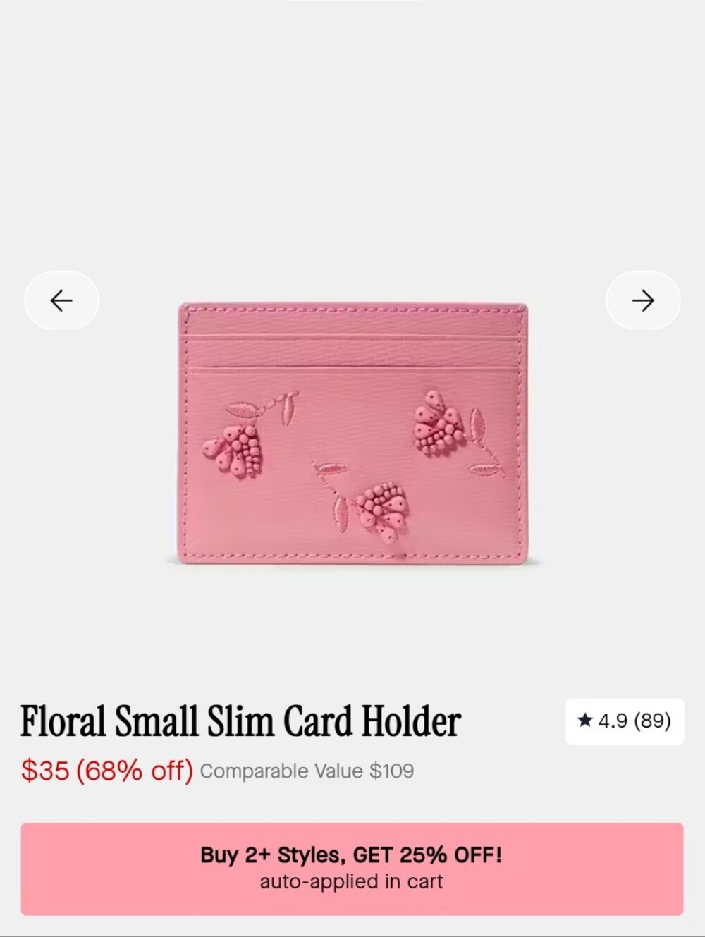 Brahmin Billie nubuck leather AND FREE ID CARD Only w/asking price - Picture 10 of 11